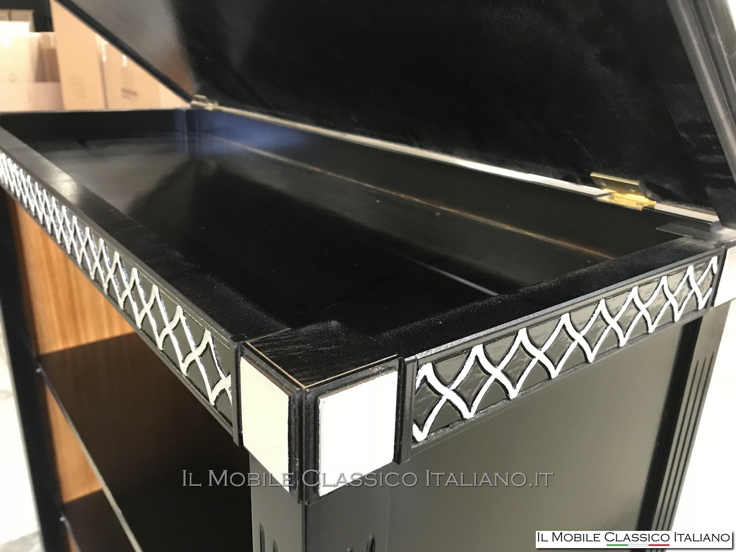 Libreria con decoro classica